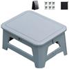 Generic Toilette da campeggio portatile - WC pieghevole in PP | Sedia per toilette da viaggio compatta, vaso pieghevole, servizi igienici per esterni, sedia igienica per zaino in spalla, uso da campeggio per
