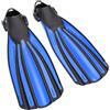 Annadue Pinne per Immersione per Adulti, Pinne per Immersione Regolabili in TPR, per Nuoto Professionali per Snorkeling Surf Immersioni Lunghe e Profonde (XL)