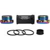 Yhenlovtt Interno per Bicicletta Avendo Lega 24mm Bici Bb52 Ceramica Cuscinetto A Sfera Movimento Centrale Staffa In Alluminio Fondo per 6873mm Diametro Compatibile ()