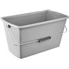 keeeper Secchio per le Pulizie Bent, 13 L, Rettangolare, Polipropilene, 42 x 22 x 22,5 cm, Nordic Grey (Grigio)