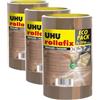 UHU Nastro adesivo da imballaggio Rollafix Classic, 50 mm x 50 m, confezione da 9 pezzi, silenzioso