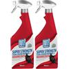OUT! Super Strength Pet Stain e Odour Remover| 3X Enzymatic Pro-Bacteria Cleaner 500 ml (Confezione da 2)