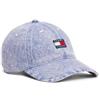 Tommy Hilfiger Tommy Jeans Heritage Denim Cappellino da baseball, Denim-blu-viola