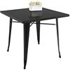 Kit Closet 5020519040 - Tavolino, metallo, colore nero