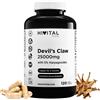 HIVITAL foods Arpagofito 25000 mg 120 capsule vegane per 2 mesi di trattamento Con il 5% di