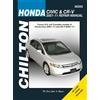 Honda Civic & CR-V ('01-'11) (Chilton) (Tascabile)
