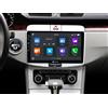 Dynavin D8-B6S Flex | Sistema di navigazione Android per VW Passat B6 con touchscreen da 10,1 pollici, DAB integrato e supporto per Apple CarPlay e Android Auto