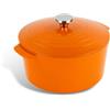 Scoville EXPERT Neverstick+ - Casseruola rotonda con coperchio, 26 cm, profonda, antiaderente, per piano cottura e forno, in alluminio leggero e spesso, lavabile in lavastoviglie, senza PFOA,