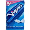 Vigorsol Original, Chewing Gum, Gomma da Masticare Gusto Menta, Fresco e Intenso, Confezione da 5 Stick