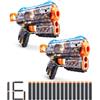 XShot Skins Jurassic, Series 1, Flux Jurassic, 8 Darts Included, Brown Box, (Flux Jurassic)