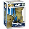 Funko Pop! Star Wars: Mandalorian & Grogu - Amani | Gadget Ufficiale - Personaggio in Vinile da Collezione da Esporre - Idea Regalo Compleanno per Fan e Collezionisti