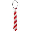 Folat 66095 Cravatta Natale Rosso-Bianco - Costume Festa di Natale
