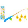 BLUE SKY - Pesca ai 4 Anatroccoli - Gioco di Abilità e all'Aperto - 040407 - Pesca Magnetica per Bambini - Pesca a Traina - Multicolore - Plastica - 40 cm - A partire dai 3 anni