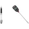 Weber 6760 Pinza Per Barbecue Precision & 6750 - termometro Tascabile a Lettura istantanea, Nero, 3.2 x 10.8 x 5.0 cm