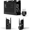 HumanCentric Supporto di alimentazione aggiuntivo per HumanCentric Dual VESA Sleeve Part Number 101-2110, compatibile solo con Dell OptiPlex MFF, scatola metallica opzionale aggiuntiva Richiede parte