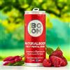 NATURALBOOM - Il primo Mental Drink - LAMPONE E PEPERONCINO | 24 lattine
