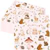 XHYASD 40 Pezzi Tovaglioli Compleanno Bambini, 33 x 33 cm Morbidi, Tovaglioli Festa Animali del Bosco, Decorazioni Party Tema Giungla