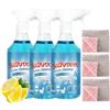 Generico Bolac Bathroom Cleaner,Bolac Bathroom Foam Cleaner,Bathroom Descaler Cleaner,Multi Function Rinse Free Cleaning Spray,Foam Cleaner for Oil Stains,Bathroom,Pipes,Glass,Scale,Water Stains (2PCS)