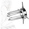 ZYHNYTAO Dilatatore anale in metallo Espansore Speculum vaginale Morsetto per speculum ano SM Misura regolabile Grande Enorme Plug anale Butt plug Giocattoli sessuali per donne Uomini Coppie