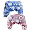PALPOW Controller Wireless con Effetto Hall - Gamepad Professionale Compatibile con Switch 2/OLED/Lite, con Effetti Luminosi LED a 7 Colori, Programmazione Macro e Funzione Turbo - Rosa/Blu