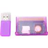 Plyisty Cartuccia Game Flash per GBA SP GBM NDS NDSL, Lettore di Schede SD Universale, Scheda di Masterizzazione per GameBoy Advance, Supporta Memoria in Formato FAT da 2 GB, Funzione di (viola