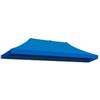 FRANKYSTAR Telo di copertura superiore per gazebo 3x6 mt. Copertura di ricambio in trama Oxford rivestita in PVC. Impermeabile e resistente ai raggi UV. Colore bianco, verde, blu e nero.