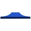 FRANKYSTAR Telo di copertura superiore per gazebo 3x4,5 mt. Copertura di ricambio in trama Oxford rivestita in PVC. Impermeabile e resistente ai raggi UV. Colore bianco, verde, blu e nero.