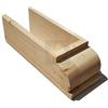 Generico Copristaffa in Legno di Abete per Travi da cm 8, 10, 12 Coperture Pergole Gazebo - Dimensione Disponibile: per Trave da 12 cm