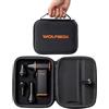 WOLFBOX Custodia rigida per il trasporto compatibile con spolverino elettrico MF100, MF200, MF60, MF70, antiurto, protettiva, da viaggio, per soffiatore ad aria compressa e accessori, a prova di