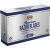 the shave factory American Razor Blades by The Shave Factory - Super Sharp Double Edge Razor Blades, Japanese Steel, New Value Pack (200 PCS)