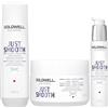 Goldwell Dualsenses Just Smooth Taming Shampoo 250ml Treatment 200ml Serum 100ml