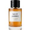 YAMM Genève - Nuit Ambre | Estratto di profumo 50 ml | Profumo misto uomo e donna | Bergamotto, Rosa di Damasco & Ambra grigia | Note Ambra, Floreale & Legnose | Lusso & Lunga Tenuta