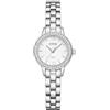 CIVO Orologio Donna Piccolo Acciaio: Gioiello Elegante Analogico Bicolore | Vintage Quadrante a Cerchi Concentrici in Rilievo Diamanti Versatile Uso Quotidiano - Regalo Mamma Moglie Natale Compleanno