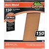 GATOR FINISHING PRODUCTS Ali Industries 4225 - Fogli di carta vetrata, 22,9 x 27,9 cm