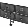 VIVO STAND-V400D Supporto da scrivania ultra largo per schermi fino a 49 Capacità di braccio singola max. 38 per schermi ultra larghi fino a 20 kg Nero