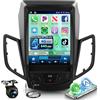 Rimoody 4G+64G Android Autoradio per Ford Fiesta MK7 2009-2016, 9.7 HD Touchscreen Carplay Android Auto Senza Fili FM/RDS/EQ Mirror Link Navi GPS Bluetooth WiFi Comandi al Volante Retrocamera