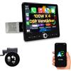 DYNAVIN Android Universale 1 DIN Autoradio Navigatore, 10,1 pollici Radio con Wireless CarPlay e Android Auto | Head-up Display | Dab+ Radio: D9-UNI101 Premium Flex