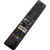 VINABTY RC45160 CT-8563 Sub CT-8562 CT-8555 RM-C3601 Sostituzione del telecomando vocale compatibile con JVC LT55VA6900 LT43VA8900 LT-58VA6955 LS480 65UA2B63DG 32LA3B63DG 50UA4B63DA 43UA4C63DG