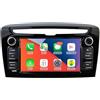 Generic Autoradio da 7 pollici per Lancia Ypsilon Chrysler Ypsilon 2011-2020 Android 15 Carplay Navigazione Radio Lettore Video Multimediale Touch Screen Bluetooth GPS WiFi Android Auto (4 Core 4+64GB)