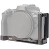 FOTGA Piastra a sgancio rapido con angolo a L, verticale, per fotocamera Canon EOS R50, compatibile con DJI Ronin RS2/RSC2/RS3/RS3 Pro/RS3 Mini Gimbal Stabilizzatore Arca Swiss
