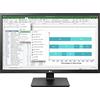LG 27BK550Y-B.AEU Monitor Office 27 LED IPS, Full HD 1920x1080, Multitasking, Speaker Integrati, Regolabile Altezza, Rotazione e Inclinazione, 1x VGA, 1x DVI, 1x Display Port, 1x HDMI, USB Hub, Nero