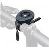 YYunying Supporto GPS per computer da bici a sgancio rapido, compatibile con adattatore multifunzione Gar min per luci bici, action camera, smartphone