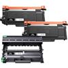 Yowell 2X TN3480 e 1X DR3400 Tamburo Compatibile per Brother TN3480 DR-3400 per TN-3480 TN3480 per Brother HL-L5100DN MFC-L5700DN DCP-L5500DN HL-L5000D MFC-L6800DW DCP-L6600DW