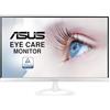 ASUS VZ239HE-W 23 Monitor, FHD, 1920 x 1080, IPS, Design Ultra-Slim, HDMI, D-Sub, Flicker Free, Filtro Luce Blu, Certificazione TUV, White