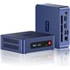 Beelink SER3 Mini PC, AMD Ryzen 3 3200U, 2 core/4 Threads, fino a 3,5 GHz, Mini-Computer, 8 GB di RAM DDR4, SSD PCIe 3.0 480 GB, Doppio schermo 4K, Doppia HDMI/RJ45 1000 Mbit/s/WiFi 5/BT 5.0