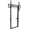 TOOQ FS2280M-B - Supporto fisso da pavimento/parete HYPERION per schermi da 55 a 100, Nero