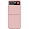 BellaCase Custodia Motorola RAZR 40, PC Rigido Leggero, Custodia AntiGraffio per Motorola RAZR 40, Custodia Elegante Progettata per Motorola RAZR 40, Rosa