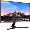 Samsung Monitor HRM UR55 (U28R552), Flat, 28, 3840x2160 (UHD 4K), HDR10, IPS, 60 Hz, 4 ms, FreeSync, HDMI, Display Port, Ingresso Audio, PIP e PBP, Eye Saver Mode, Dark Blue Gray