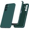 Generico Custodia Compatibile con Samsung Galaxy A16 5G A166 A166B / A16 4G A165 A165F COVER case soft GEL SILICONE protezione flessibile antiurto antigraffio SLIM matte MORBIDA TPU (Verde bosco)