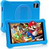 SUMTAB Tablet per Bambini 7 Pollici,8 RAM 64GB ROM (TF CARD 128GB) Google Certificated, Kids Software Pre-Installed, Wifi,Tablet PC con Custodia Protettiva per Tablet Antiurto